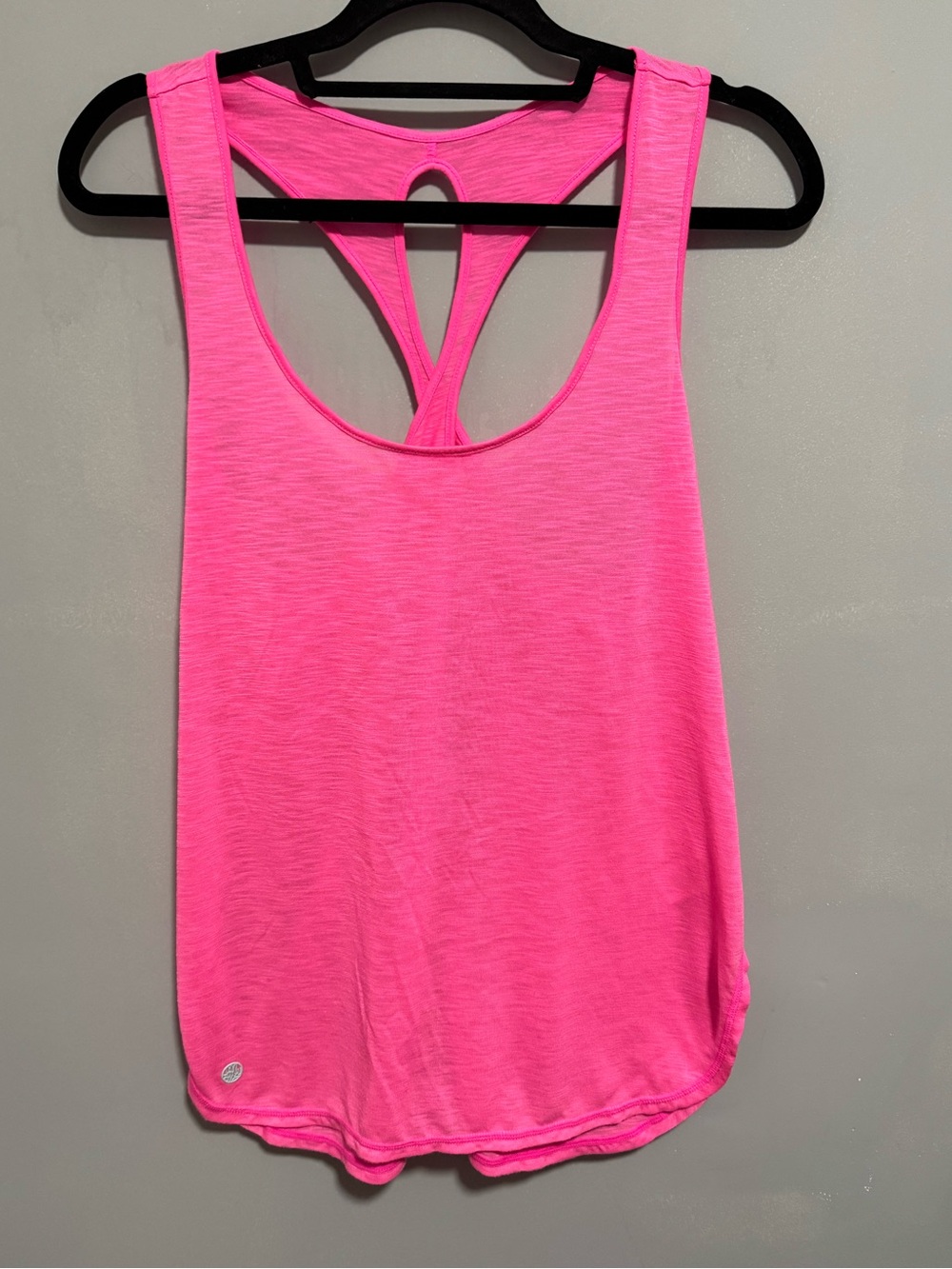 Lilly Pulitzer- Luxletic Hot Pink Razorback Tank Top. Size L